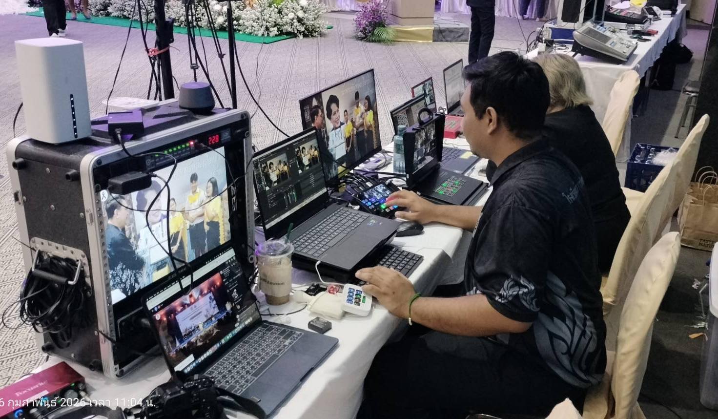 ระบบ Switcher และ Multi-camera Live
